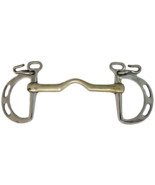 Uxeter Slotted Kimberwick English Horse Bit Stainless Copper 5&quot; Mouth - €23,61 EUR