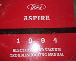 1994 Ford Aspire Câblage Service Atelier Réparation Manuel - $5.75