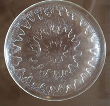 Glass Luncheon set 4 plates 4 cups Indiana Glass Sunburst Serving Snack Plates - £36.76 GBP