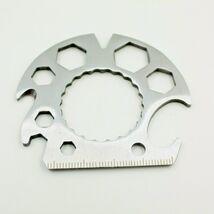 New Steel EDC Gaer Multi Tool Bottle Opener Outdoor Camping Pocket Gear ... - €4,21 EUR