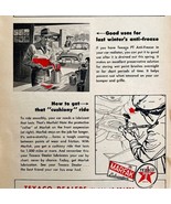 Texaco Gas And Oil Advertisement 1955 Tips On Car Care Automobilia DWS6E - $34.17 CAD