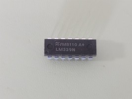 5 PCS National Semiconductor LM339N IC Quad Voltage Comparator  - $5.93