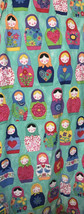 Hiccups For Kids Russian Stacking Doll Matryoshka doll &amp; Hearts Duvet Cover - $53.77