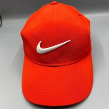 Nike Golf Hat Women Red Legacy 91 Dri-Fit Embroidered Swoosh Strap Back Cap - $17.94