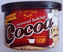 The Saco Pantry Natural Baking Cocoa 4 Oz each (Pack of 2) - $249.75 MXN