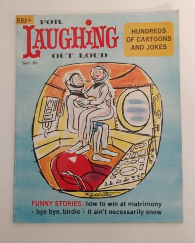 For Laughing Out Loud July-Sept 1963 # 28 Vintage Jokes Magazine Humor - $12.16