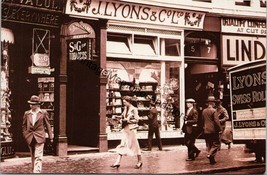 Joey Lyons Tea Shop London 1930&#39;s Nostalgia Postcard Collector&#39;s Club PC216 - £3.73 GBP