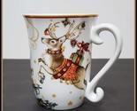 NEW Williams Sonoma Twas the Night Before Christmas Reindeer Mug 14 OZ P... - $29.99