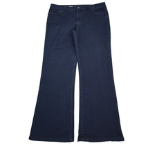 Style Co Pants Womens 16 Blue High Rise Tummy Control Modern Boot Denim ... - $29.68