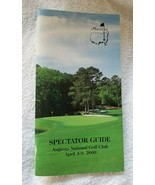 2000 Masters Tournament Spectator Guide (Vijay Singh) 4.3 - 4.9.2000 - $11.64