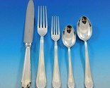 Palladio by Buccellati Italy Silver Flatware Set for 12 Service 60 pcs D... - £8,560.55 GBP