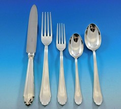 Palladio by Buccellati Italy Silver Flatware Set for 12 Service 60 pcs Dinner - $10,885.05