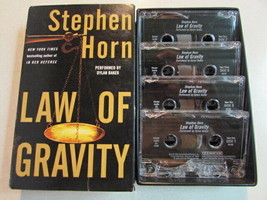 Law Of Gravity Stephen Horn Performed By Dylan Baker Used 4 Cassette Set Oop - £3.45 GBP