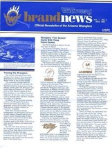 Arizona Wranglers BRAND NEWS Newsletter USFL 1983 - £11.66 GBP