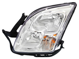 Headlight For 2006-2009 Ford Fusion Left Side Halogen Chrome Housing Clear Lens - £122.86 GBP