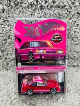 Hot Wheels Red Line Club 1993 Ford Mustang Cobra R Pink Edition 2024 - £44.76 GBP