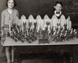 1940s School Photograph Children Amazing Orchestra Diorama School Projec... - $18.66