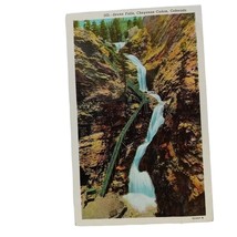 Postcard Seven Falls Cheyenne Colorado Vintage Unused - £5.13 GBP