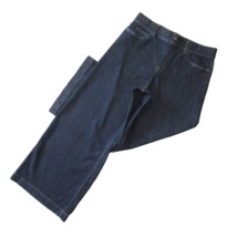 SPANX 20547R Wide Leg Denim in Raw Indigo Pull-on Stretch Jeans 2X x 32 $168 - $89.10