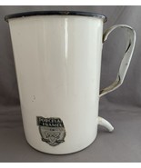 Hospital Surgical Porcelain Enamelware Wall Hanging Irrigator Douche - £5.93 GBP