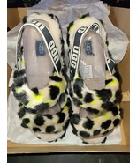 UGG NWB Oh Yeah Cheetah Print Slingback Slippers Women&#39;s Size 11 US W112... - $60.41