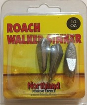 Roach Walker Sinkers 1/2oz(Pk Of 3)Northland Fishing-RARE COLLECTIBLE-SH... - £14.69 GBP