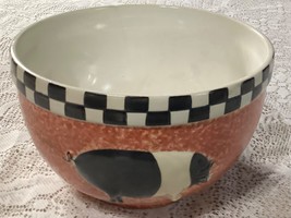 Warren Kimble Mixing/Nesting Bowl Pig Sakura Oneida - $9.75