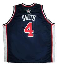 Steve Smith Team USA Basketball Custom Jersey Sewn Navy Blue Any Size image 2