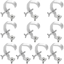 10 PCS Stage Light Clamp Hook, Aluminum Alloy Truss Clamp C Clamp Mounting Truss - £27.06 GBP