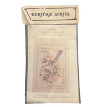 Vintage Heritage Series &quot;Arkansas 20c USPS STAMP&quot; Cross Stitch Kit Mocki... - £4.66 GBP