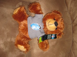 Nfl Detroit Lions Bear Rush Zone New Plush Stuffed Animal W Tags 11&quot; Sugar Loaf - $9.99