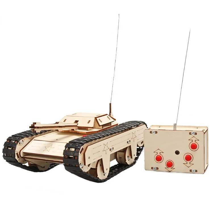 Diy Handmade Tank Student Science and Technology Making Physical Assembly Mod - £21.49 GBP