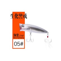 2020 New Magic Lure 78mm 17g Popper Pesca Unique Vition &amp; Mouth Design Top Water - £80.74 GBP