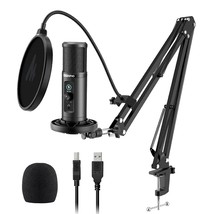 Usb Microphone With Zero Latency Monitoring Au-Pm422 192Khz/24Bit Professional C - £118.14 GBP