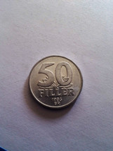 50 filler BP Hungary 1986 coin free shipping monete - $2.89
