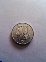 50 filler BP Hungary 1986 coin free shipping monete - £2.30 GBP