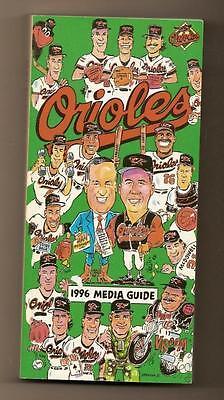 1996 Baltimore Orioles media Guide MLB Baseball - $24.16