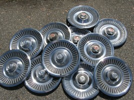 Huge lot of 11 1967 1968 Dodge Dart Coronet Charger 14 inch hubcaps wheel covers - £110.08 GBP