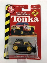 2000 Maisto TONKA COLLECTION 2 &quot; Mighty Bulldozer &quot; #51 DIE CAST METAL -... - $11.78