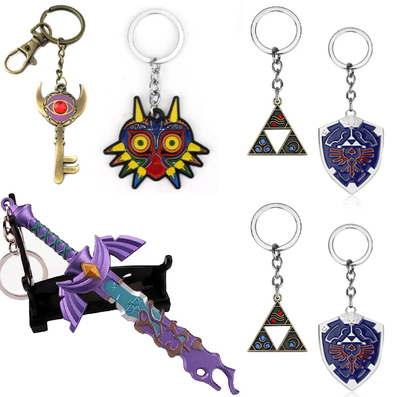 Anime Keychain Zeldas Tears of The Kingdom Game Figure Accessories Sword... - $25.51