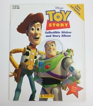 Vintage 1996 PANINI Disney/Pixar Toy Story Collectible Sticker Album Only - $10.88