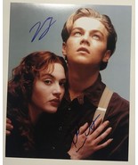 Leonardo DiCaprio &amp; Kate Winslet Signed Autographed &quot;Titanic&quot; Glossy 8x1... - $4,751.52 MXN