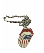 Keith Richer USA Tongue Pendant Rolling Stone Jewellery Accessory  - £4.42 GBP