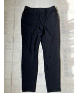 Talbots Cotton Ponte Knit Pants Black Five pocket jean style black sz 4 ... - $27.76