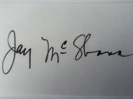 Jay McShann original signature  - £39.87 GBP