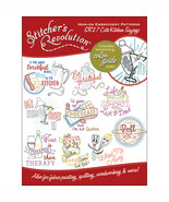 Stitcher&#39;s Revolution Iron-On Transfers-Cute Kitchen Sayings - $11.63 CAD