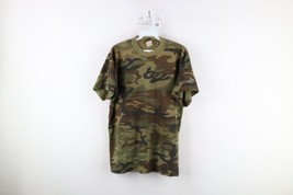 Vintage 90s Streetwear Mens Size Large Faded Camouflage Short Sleeve T-Shirt - £35.01 GBP