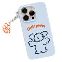 Little PaPer Puppy iPhone 14 iPhone 14 Pro Protective Silicone Case Cover image 5
