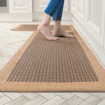 Kitchen Rugs and Mats Non Skid Washable, Absorbent Rug for Kitchen - £50.57 GBP