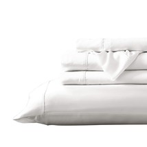 Tencel Lyocell Sateen Bed Sheet Set  300 Thread Count Easy Care Luxury Feel With - £73.53 GBP